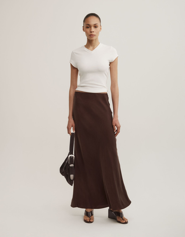 Witchery - Cupro Slip Skirt
