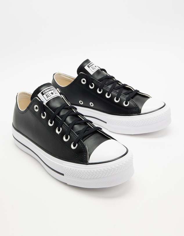 Converse - ICONIC EXCLUSIVE - Chuck Taylor All Star Leather Platform Sneakers