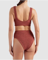 Hunza G - Nadine Gold Hoop Bikini