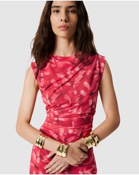 & Other Stories - Draped Sleeveless Midi Dress
