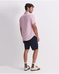 Sportscraft - Short Sleeve Linen Shirt