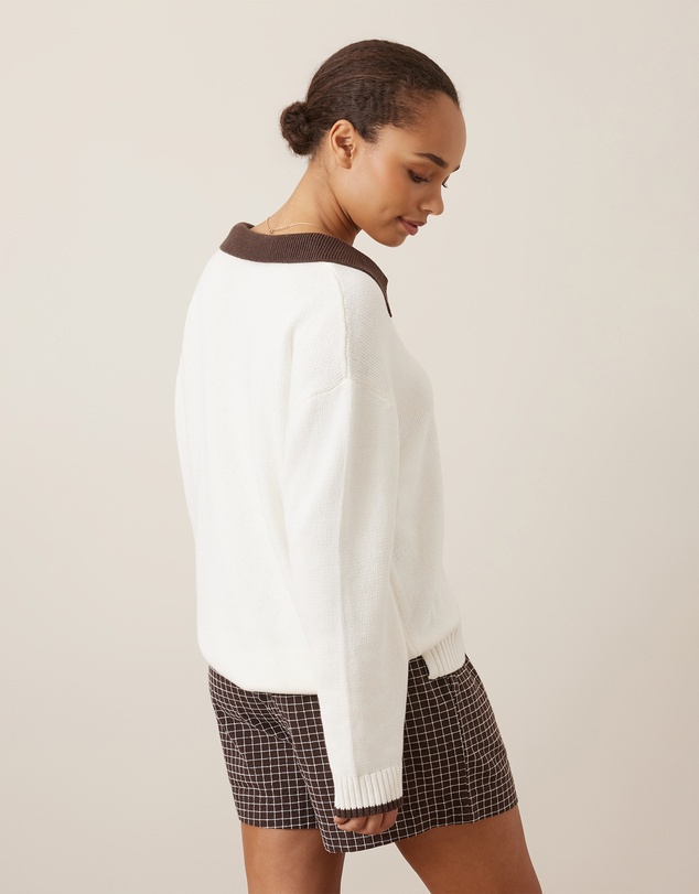 Ceres Life - Eliza Collared Knit