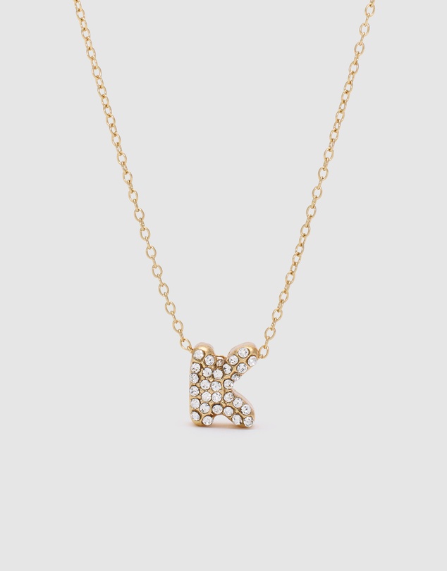 Seed Heritage - Initial Jewel Bubble Necklace