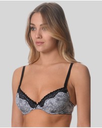 Underwear Of Sweden - Myra Bra-White Black x2 Pack (Padded)