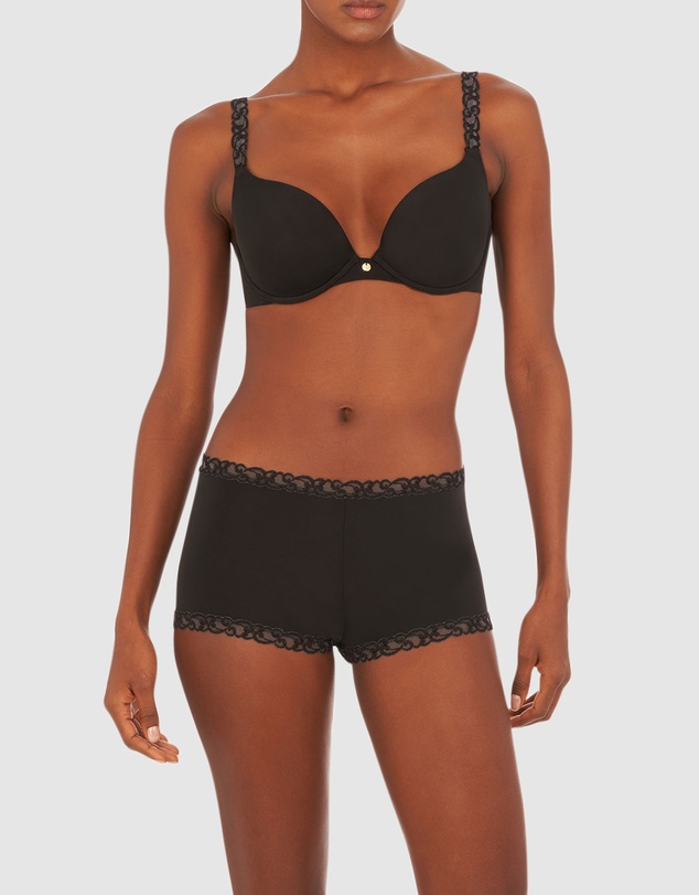 Natori - Pure Luxe Smooth Push Up Plunge Bra