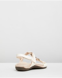 Vionic - Farra Adjustable Sandal - Cream Woven