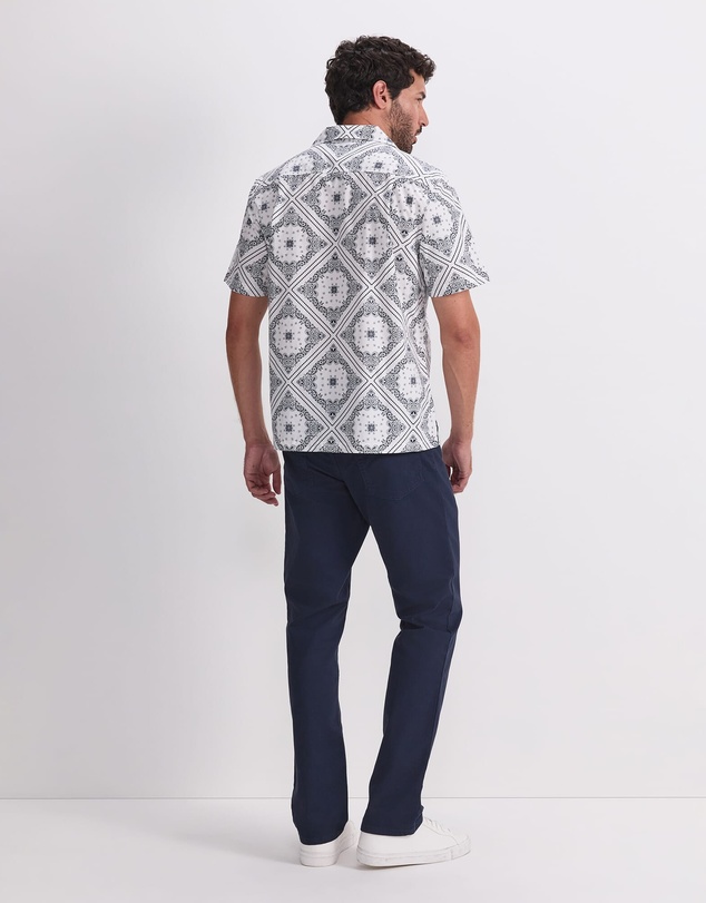Sportscraft - Bandana Short Sleeve Resort Shirt