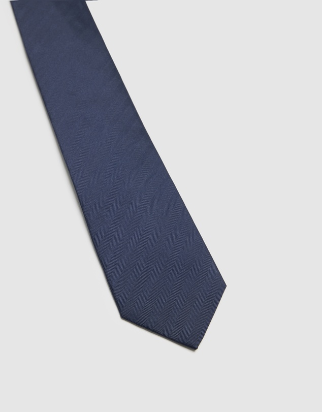 Oxford - Linus Herringbone Silk 7Cm Tie