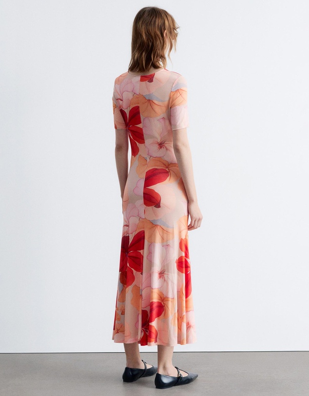& Other Stories - Ruched SS Midi Dress