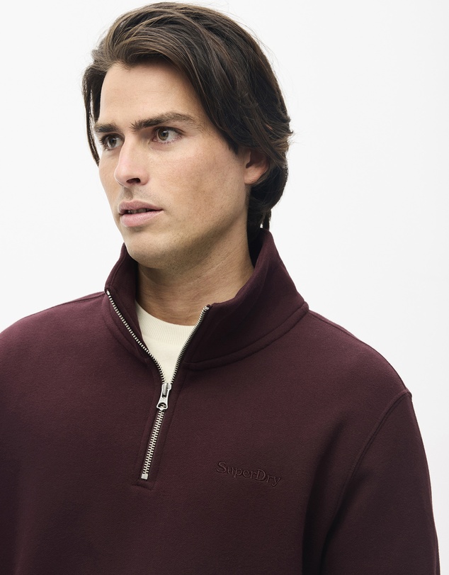 Superdry - Slim Fit Essential Half Zip