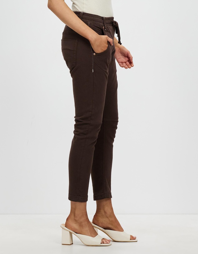 DRICOPER DENIM - Active Seal Brown Jeans