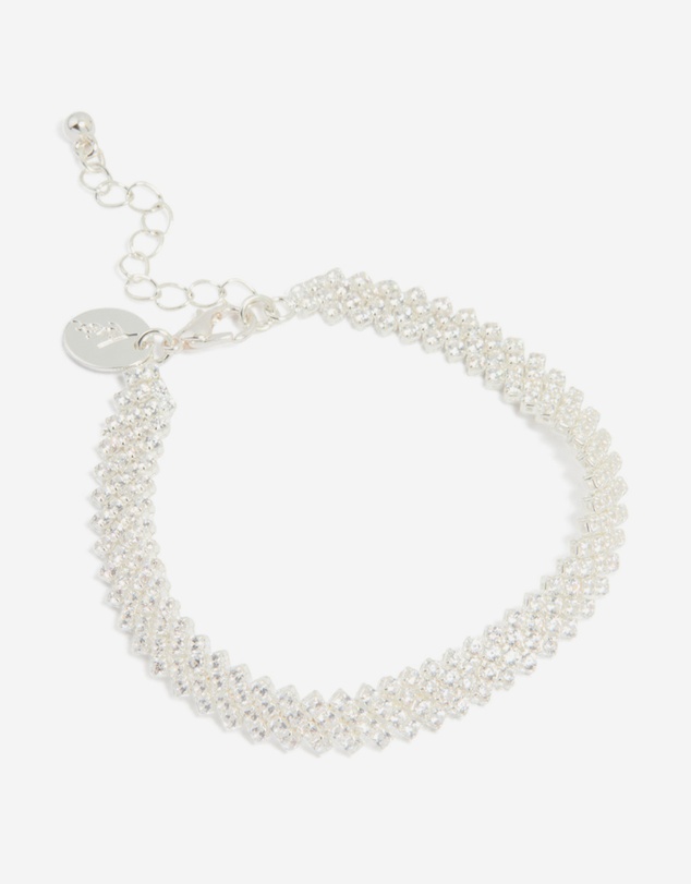 Lovisa - Silver Cubic Zirconia Tennis Bracelet