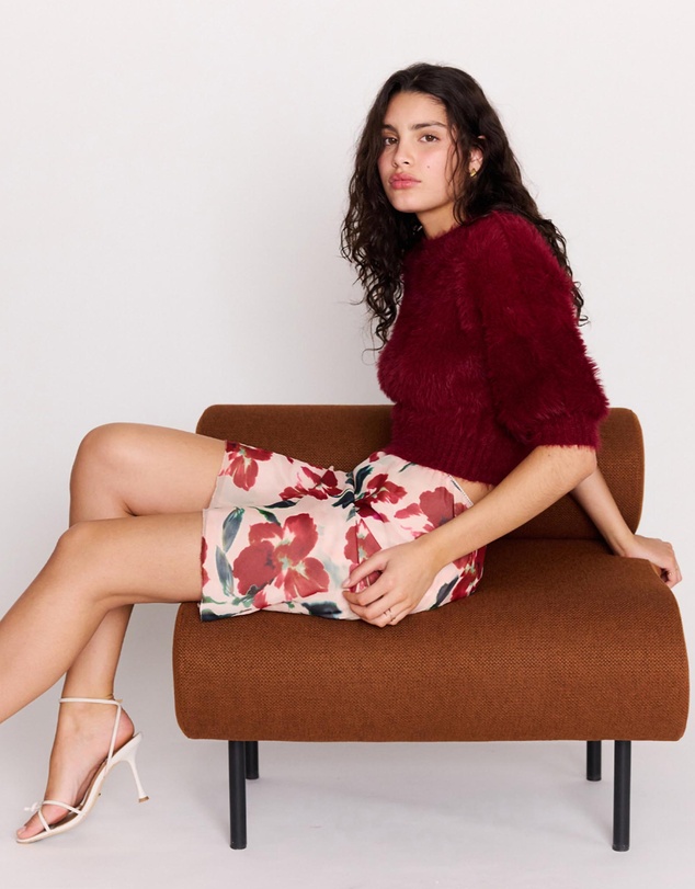 MINKPINK - Lola Fluffy Knit Top
