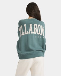 Billabong - Womens Don't Forget Pullover Crew Neck
