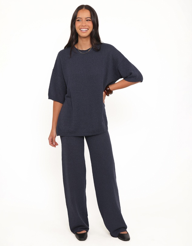 Petal & Pup - Ashby Knit Pant - Navy