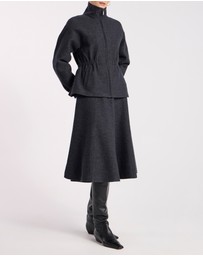 David Lawrence - Elvira Felted Wool Skirt