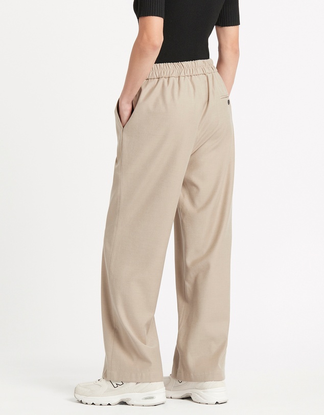 FRIEND of AUDREY - Tomes Elastic Waist Trousers