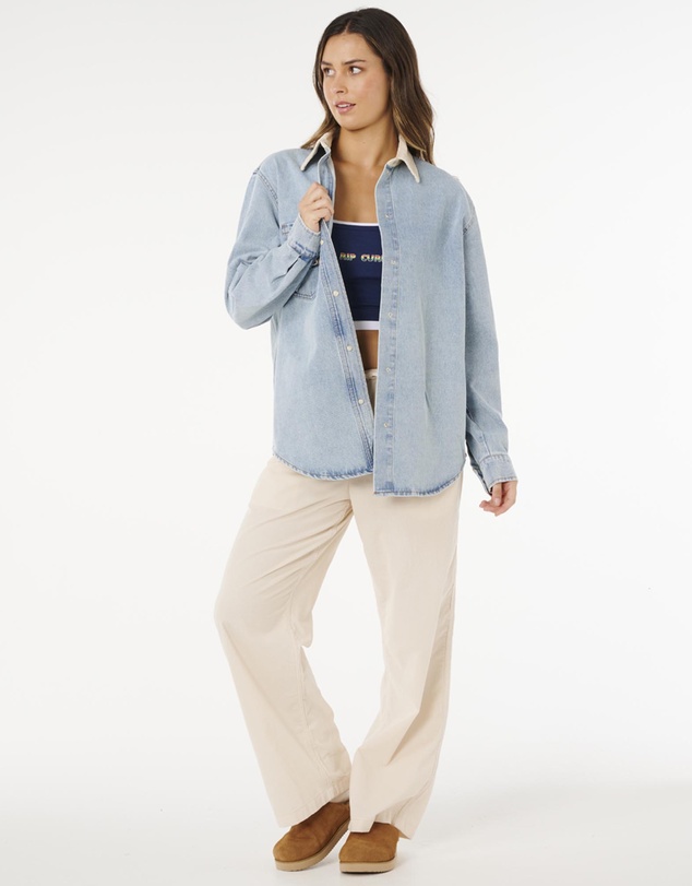Rip Curl - Surf Side Relaxed Denim Shirt
