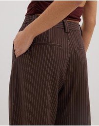 Dazie - Work Wife Stripe Tailored Pants
