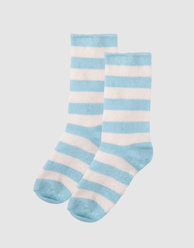Bamboozld - 3 Pack Fluffy Bamboo Lounge Bed Crew Socks