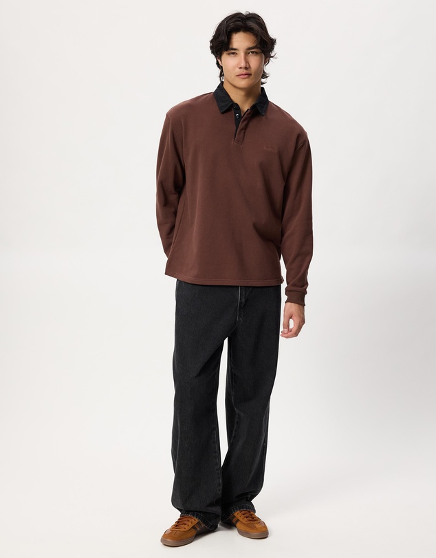 Rhythm - Koa LS Rugby Polo
