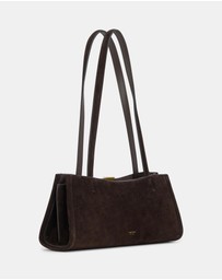 Oroton - Mille Baguette Suede Bag