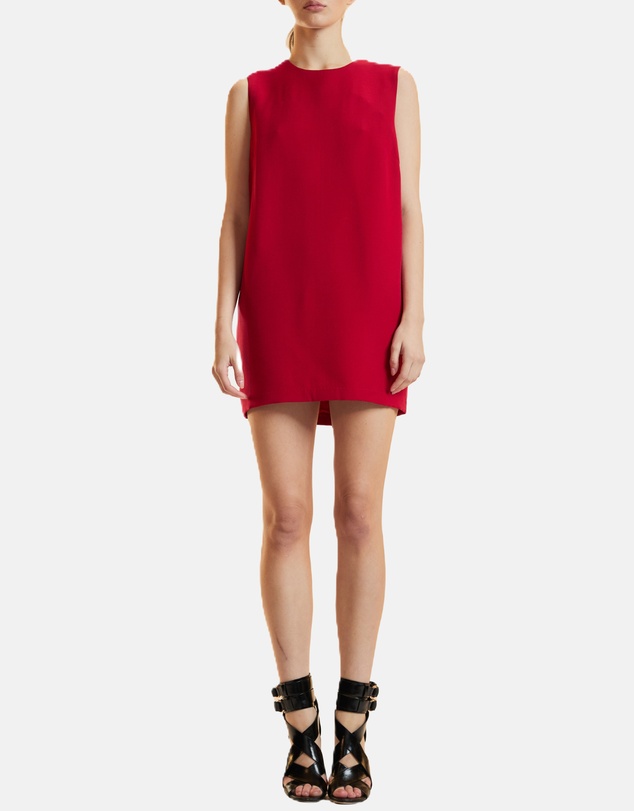 Cynthia Rowley - Silk Wool Mini Shift Dress
