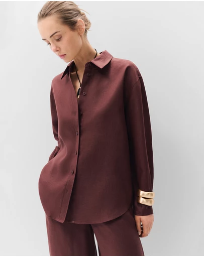UNISON - The Classic Oversized Linen Shirt