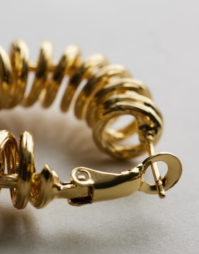 Reliquia Jewellery - Spiral Hoop Earrings