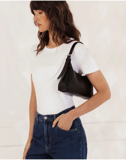 Morgan & Taylor - Anya Shoulder Handbag in Black