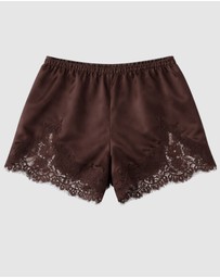 High Heel Jungle - Lyra Lace Trim Shorts