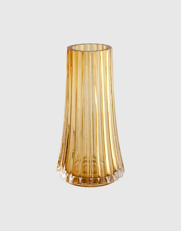 Greg Natale - Tromba Glass Vase Amber