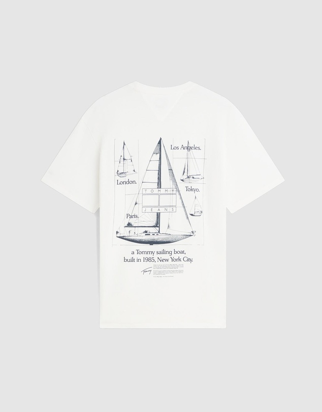 Tommy Jeans - Relaxed Sailboat Shortsleeve Tee
