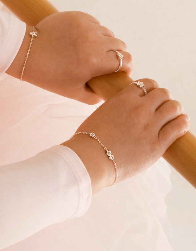 The Silver Collective - Children's Sophia Bracelet Silver