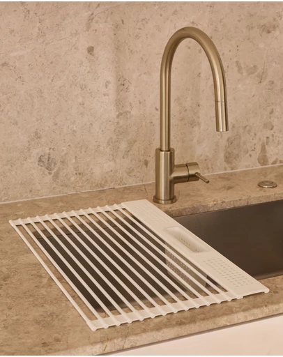 DESIGNSTUFF - DRIP Folding Dish Rack w/ Cutlery Holder