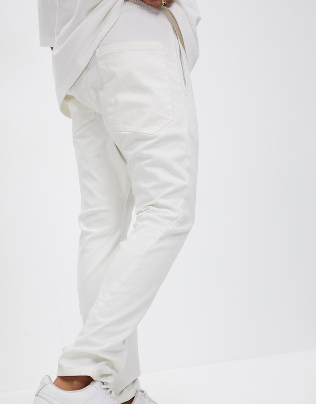 Surrounded By Ghosts - The Litharge Dropped Crotch Denim Pants