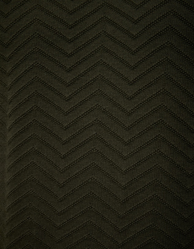 Politix - Lightweight Zig Zag Crew Neck Knit