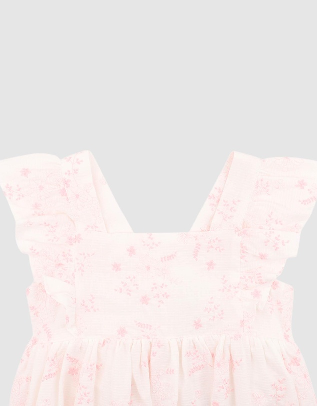 Bebe by Minihaha - Chelsea All Over Embroidery Dress - Kids