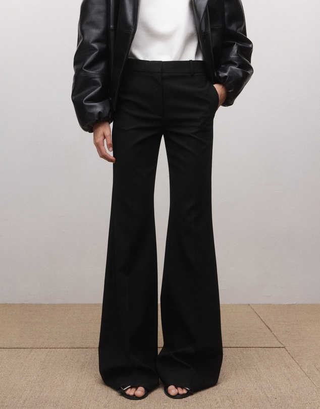M.N.G - Mid-Rise Flare Trousers