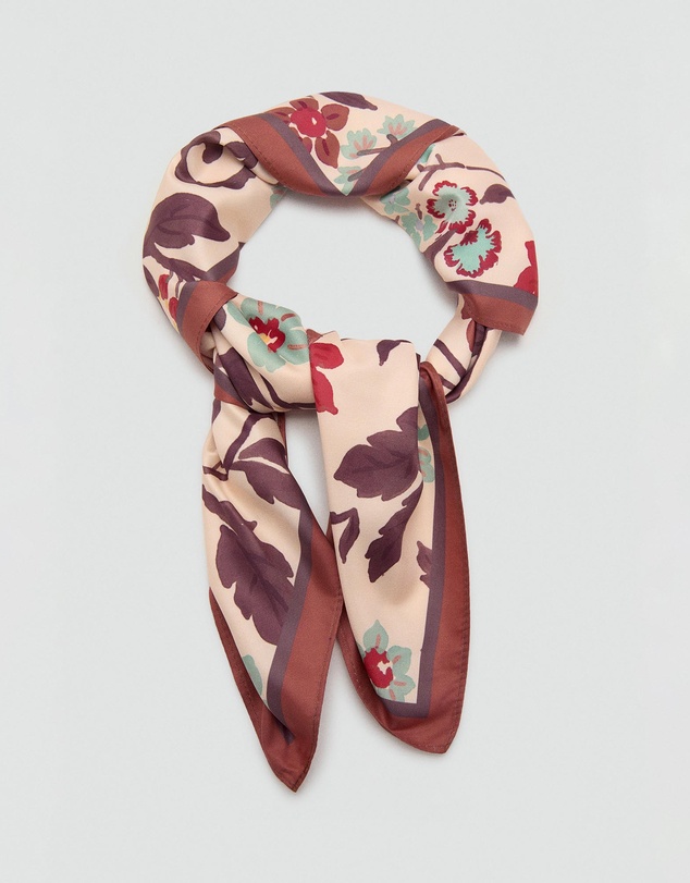 M.N.G - Floral Print Scarf