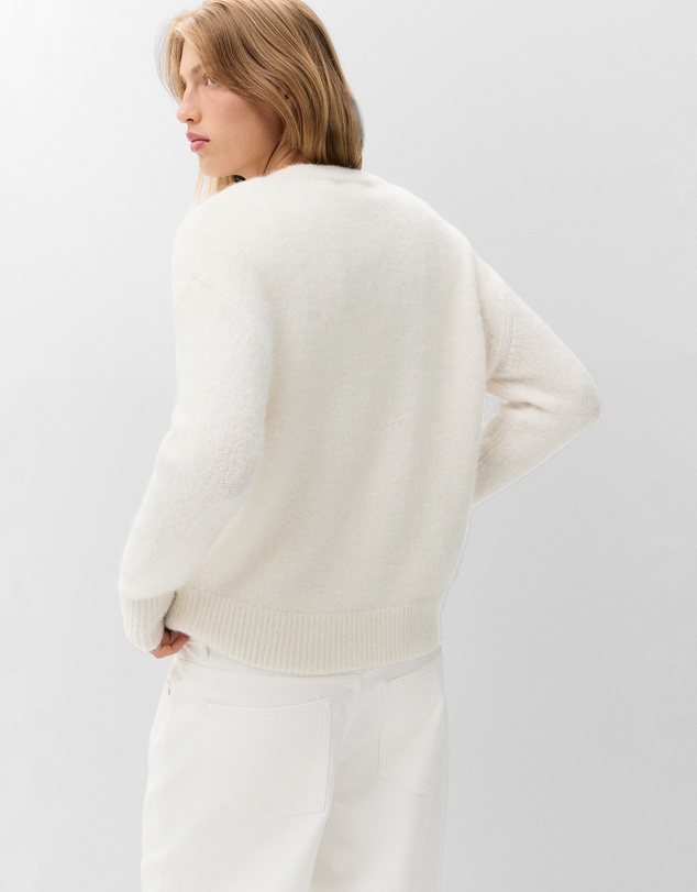 UNISON - Oversized Crew Neck Knit