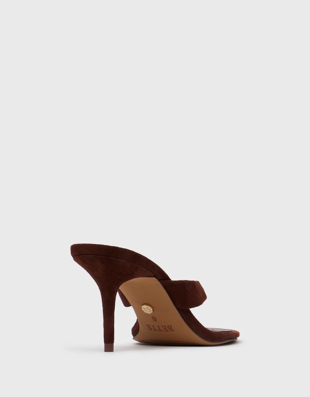 Betts - Ruby Leather Thong Mule Sandals