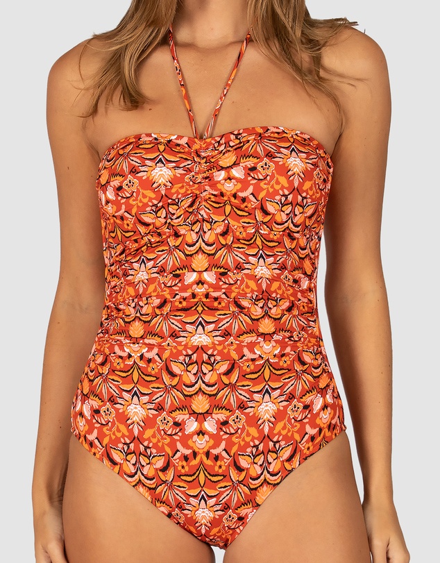 Baku Swimwear - Free Spirit Bandeau One Piece Swimsuit
