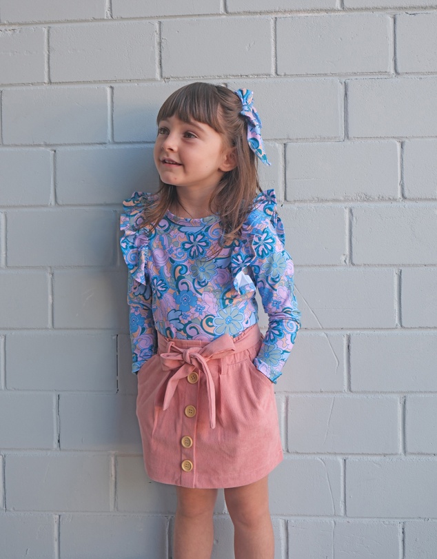 WITH LOVE FOR KIDS - Heidi Mini Cord Skirt - Babies - Kids