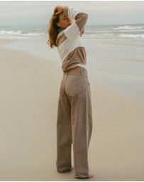 Outland Denim - Olive Cooke x Outland Denim Mid Slouchy Wide Jeans