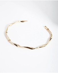 Lovisa - Gold Plated Twist Bangle