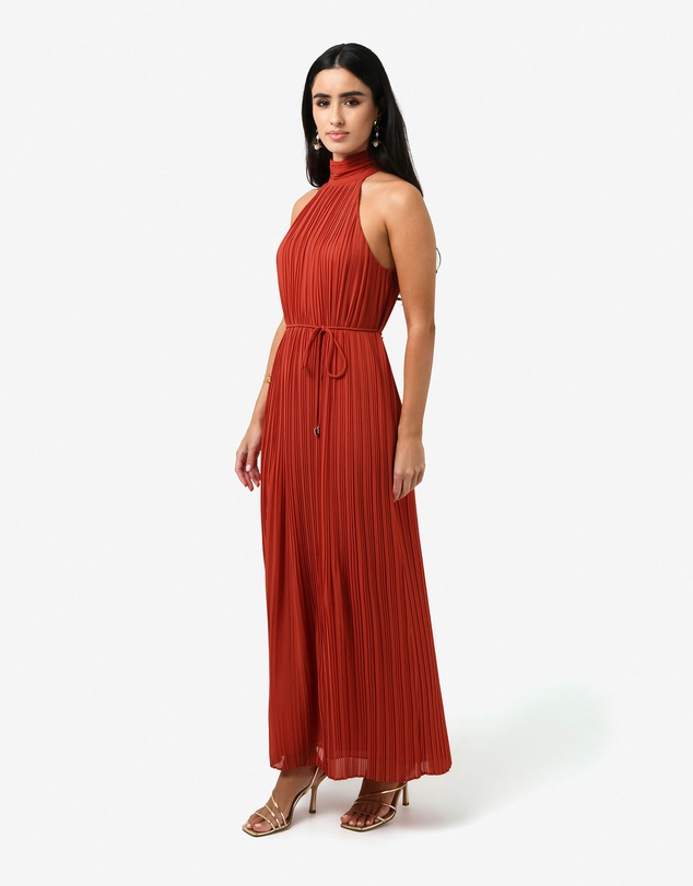 Forcast - Shelly Chiffon Pleated Dress