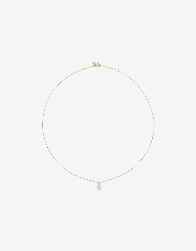 Michael Hill - 0.50 Carat TW Laboratory-Grown Diamond Solitaire Pendant in 14kt Yellow Gold