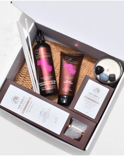 Silk Oil of Morocco - Zodiac Gift Hamper - Aquarius