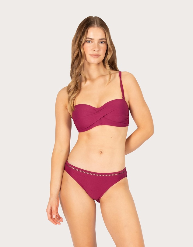 Baku Swimwear - Rococco D/DD Cup Bandeau Bikini Bra Top